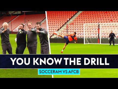 TEAM SOCCER AM VS BOURNEMOUTH AFC 🍒 | You Know The Drill | Six-Shot Challenge