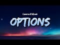 Cameron Whitcomb - Options (Lyrics)