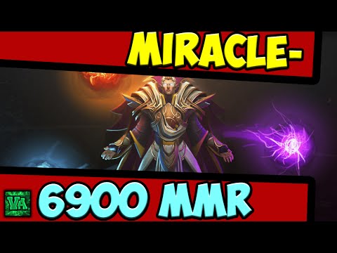 Miracle- 6900 MMR Plays Invoker vol #1 Dota 2