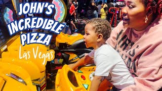 John’s Incredible Pizza Las Vegas! A Cool Place For Toddlers 😎
