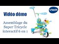 Miniature vidéo Super tricycle interactif 6 en 1 : Rose