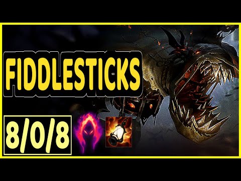 FIDDLESTICKS VS MASTER YI - 8/0/8 KDA JUNGLE GAMEPLAY