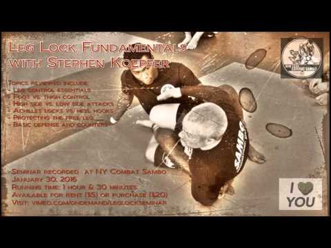Leg Lock Fundamentals with Stephen Koepfer - On Demand!