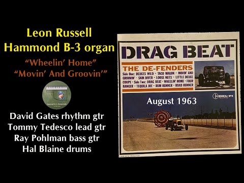 The De-Fenders PART 1 Leon Russell organ "Movin' & Groovin'" "Wheelin' Home"
