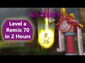 Anyone Can Level to 70 in Remix in 2 Hours!