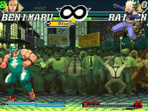 MUGEN:Gouki-Roh (A-Groove) VS Raiden(K-Groove)