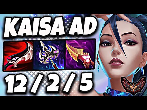 Kaisa vs Twitch ADC [ Quadra Kill ] Lol Korea Grandmaster Patch 13.24 ✅