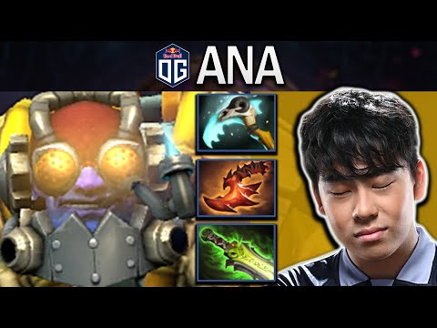 OG.ANA SMURF TINKER WITH 25 KILLS & OVERWHELMING BLINK - DOTA 2 PRO GAMEPLAY
