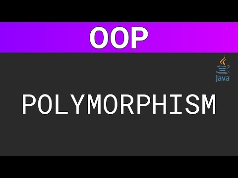 Object Oriented Programming In Java Polymorphism Part 11