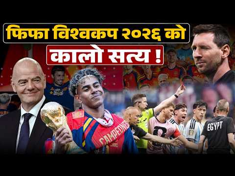 मैदानमा खेल, बाहिर झेल ! विश्वकप २०२६ लाई बदनाम गराउने ५ ठूला काण्ड ! FIFA Worldcup 2026