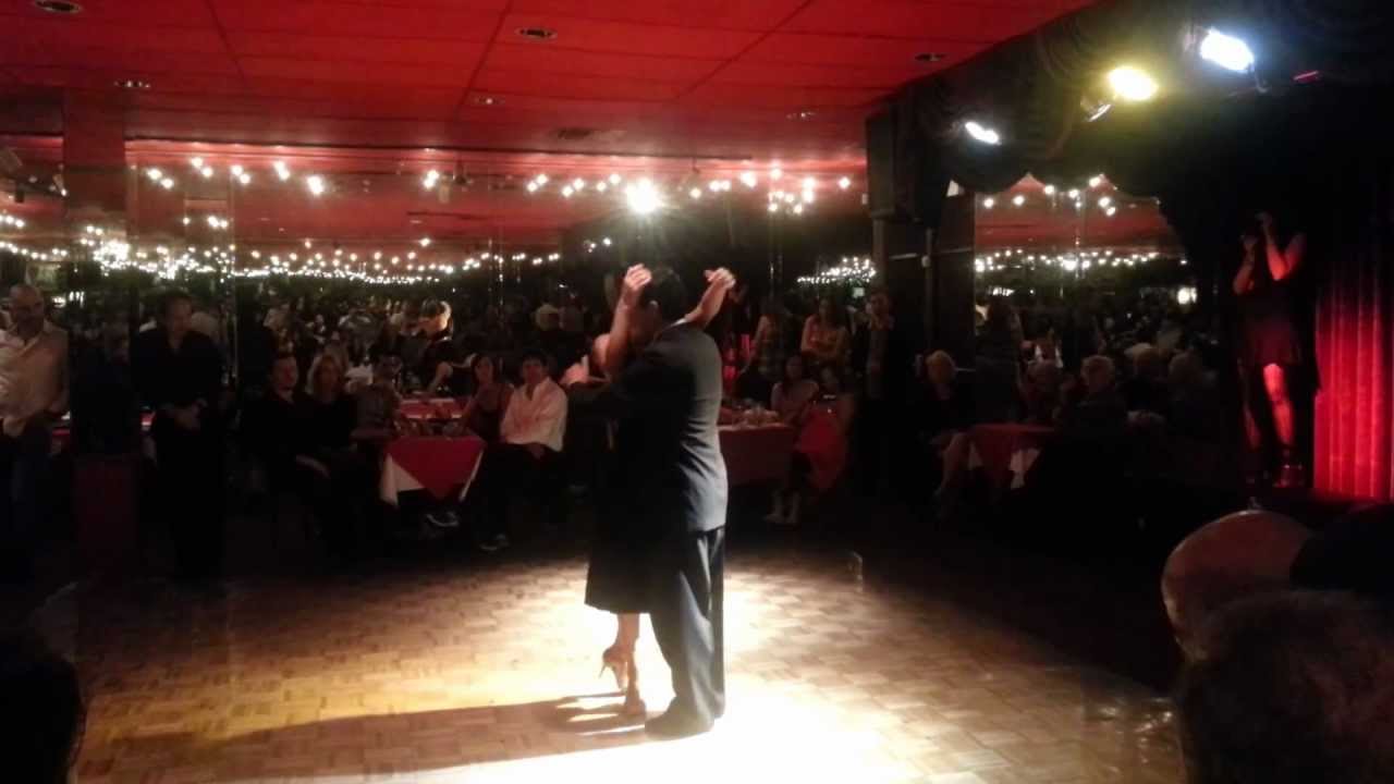 Tomas Galvan and Gimena Herrera at MEF (El Floridita) - Nochero Soy