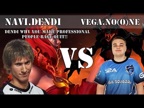 UltiMatePubstomps - Na'Vi.Dendi Lina Vs Vega.No(o)ne Sf 7k MMR GamePlay