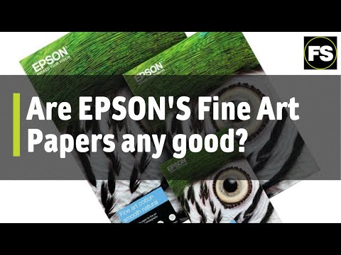 First look at the Epson Fine Art Cotton papers - Fotospeed | Paper for Fine Art & Photography