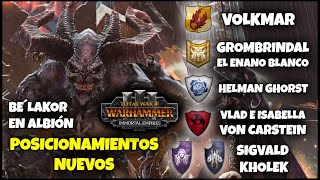 BE´LAKOR y otras FACCIONES DEDICADAS en IMMORTAL EMPIRES (Volkmar, Grombri...) Total War: WARHAMMER