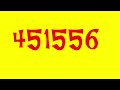 Numbers 1 To 100 Million In 12 Minutes