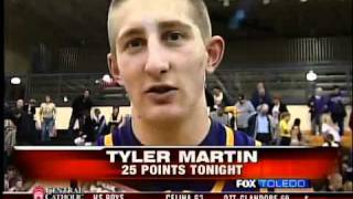 preview picture of video 'Martin leads Maumee hoops over Pburg'
