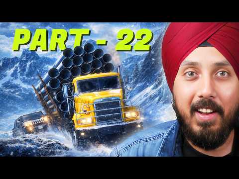 The Journey To The PORT Begins | SNOWRUNNER Gameplay Part 22
