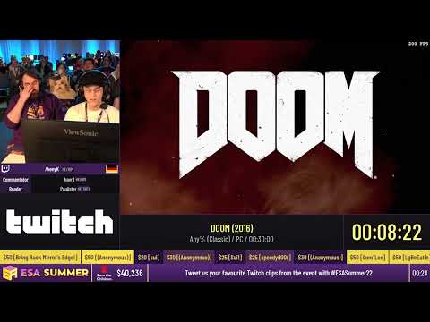DOOM (2016) [Any% (Classic)] by heny - #ESASummer22
