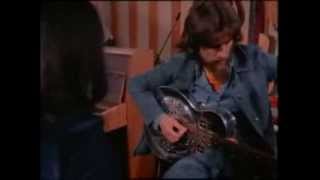 John Lennon and George Harrison in 1971 Recording Oh my Love