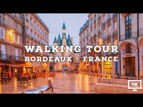 🇫🇷 Bordeaux, France - Walking Tour (4K UHD)