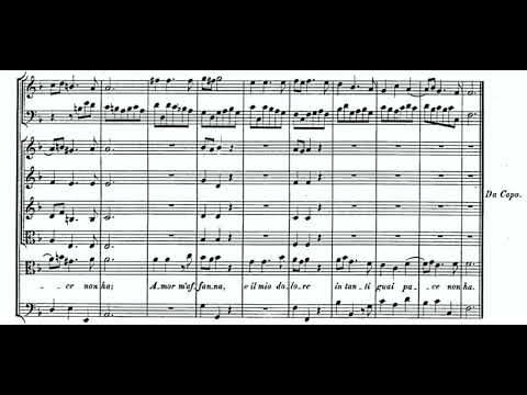 Pena tiranna (Amadigi di Gaula - G.F. Händel) Score Animation