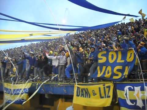 "ChancholiganÂ´s clausura 2012. RECIBIMIENTO AL AURIAZUL" Barra: Chancholigans &bull; Club: Sportivo Luqueño