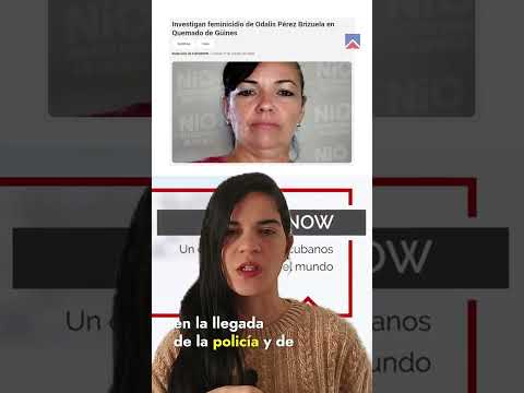 Investigan feminicidio en Quemado de Güines