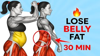 ➜ Do This 30-Min Standing Workout for 7 Days to Lose Full Body Fat & Get a Flat Belly Fast at Home