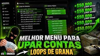 MELHOR MENU PARA UPAR CONTAS NO GTAV ENHANCED, NEXORIA MENU, MOD MENU COMPLETO P