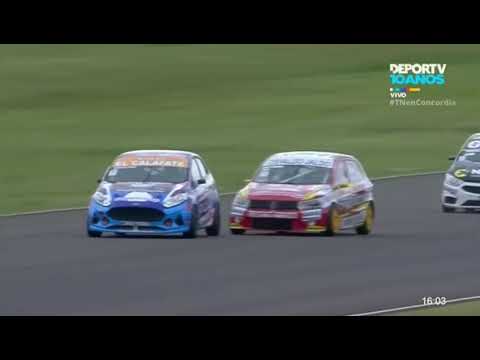 La mejor vuelta del Turismo Nacional C2 Concordia 2023. Electrizante mano a mano Martínez vs Ortega.
