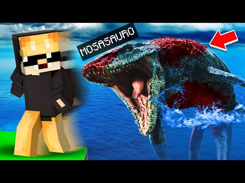 I ADDED ALL THE JURASSIC WORLD DINOSAURS TO MY MINECRAFT WORLD AND...