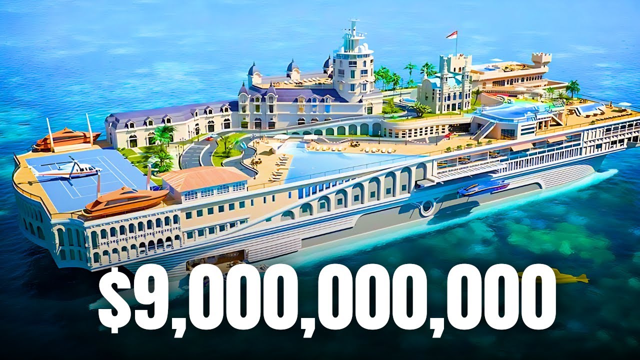Inside the $9 Billion World's Most Insanely Expensive Yachts
