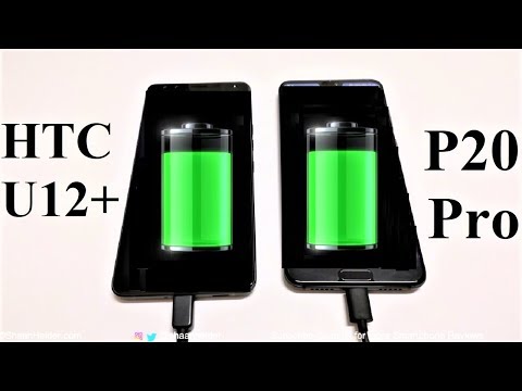 HTC U12+ vs Huawei P20 Pro - BATTERY DRAIN TEST