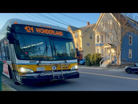 Bright Hearted Ride | Yoshi's Ride Series {S8-E13} - Riding the 424 🚌 - {MBTA}