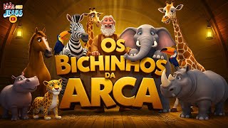 Os Bichinhos Da Arca  |  Música Infantil Gospel Animada