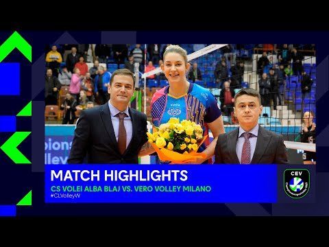 Highlights | CS Volei Alba BLAJ vs. Vero Volley MILANO | CEV Champions League Volley 2023