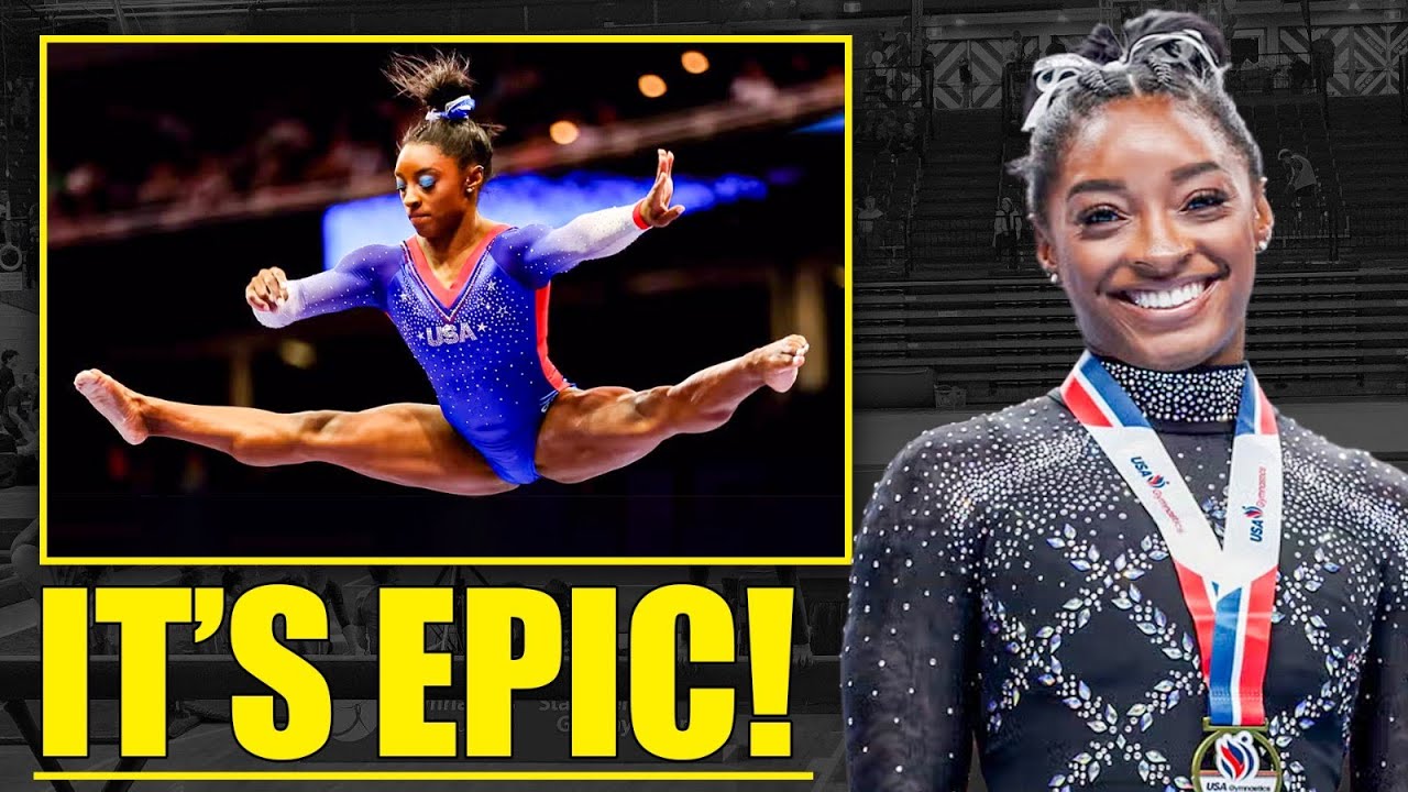 Simone Biles CRUSHES Suni Lee to win GOLD MEDAL in Paris Olympics