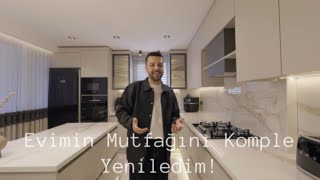 MUTFAK YENİLEME! Evimin mutfağını komple yeniledim. 😍 Odayı Mutfağa Da