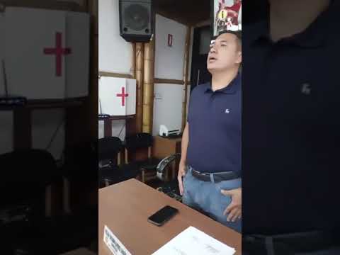 Apertura del Segundo Periodo de Sesiones ordinarias ,señor Alcalde Leonardo Maldonado Sanchez
