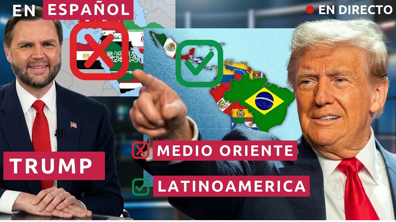 TRUMP CAMBIA EL MEDIO ORIENTE POR AMÉRICA LATINA | JD VANCE ACUSA DIRECTAMENTE A JOE BIDEN