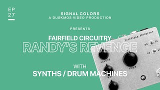 Video thumbnail for Fairfield Circuitry Randy's Revenge Demo w/ Synth and Drum Machine (Elektron Digitone and RYTM MKII) by Duskmos