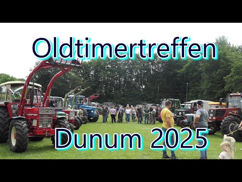 Vintage car meeting Dunum: A complete success despite the Bockhorn vintage car market taking plac...