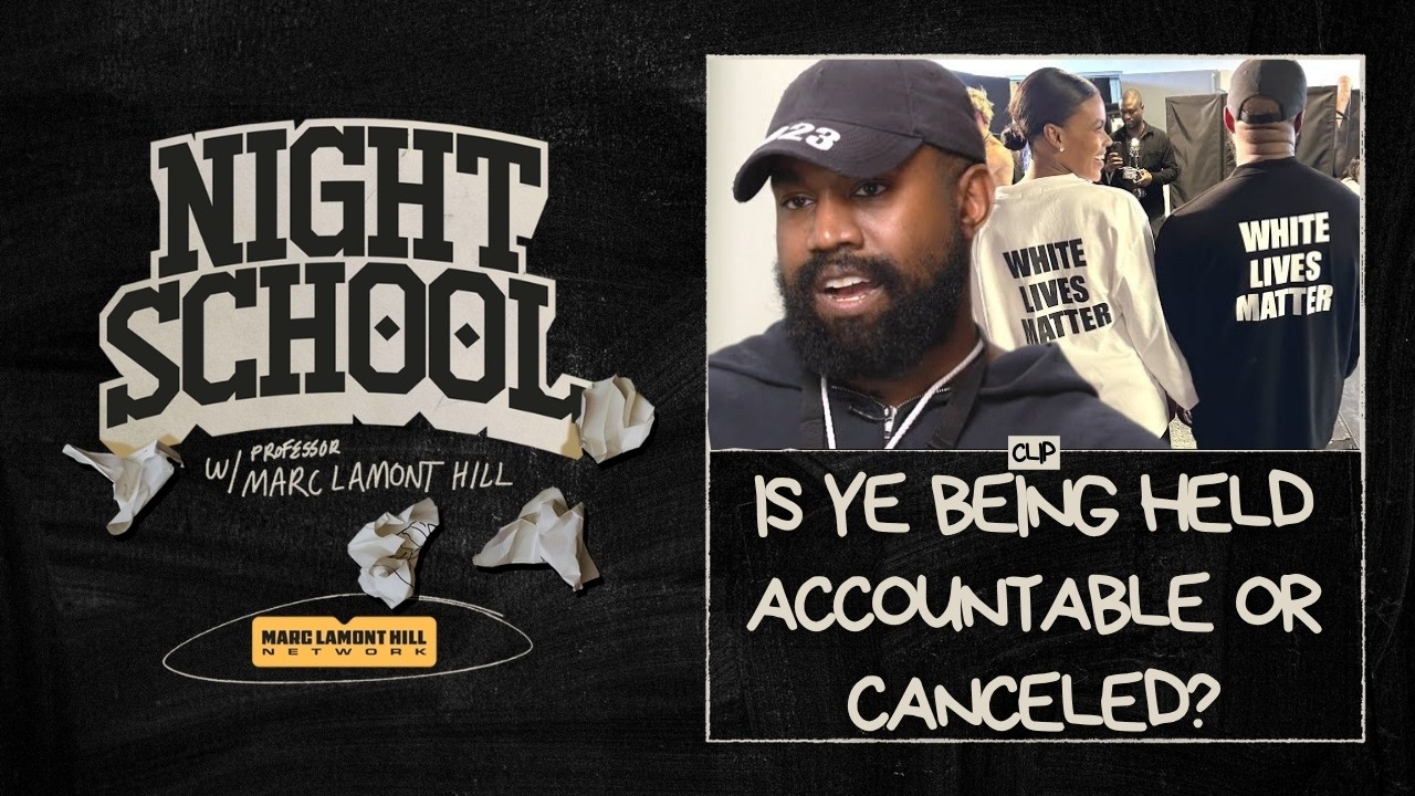 Marc Lamont Hill Reacts To Ye BANNED From the UK & Wireless Festival Canceled!