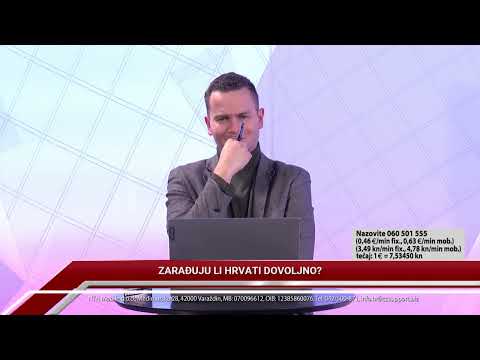 TV REPLIKA 25.01.2023. - ZARAĐUJU LI HRVATI DOVOLJNO?