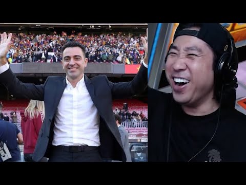 COREANO REACCIONA A LA 'LLEGADA DE XAVI AL BARÇA' 😱😂