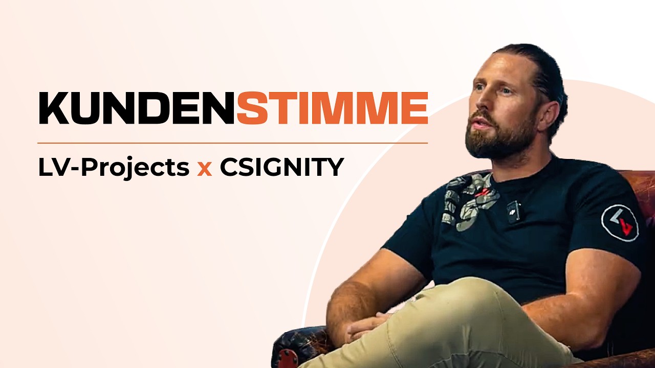 Kundenstimme Testimonial MQMedia für CSignity