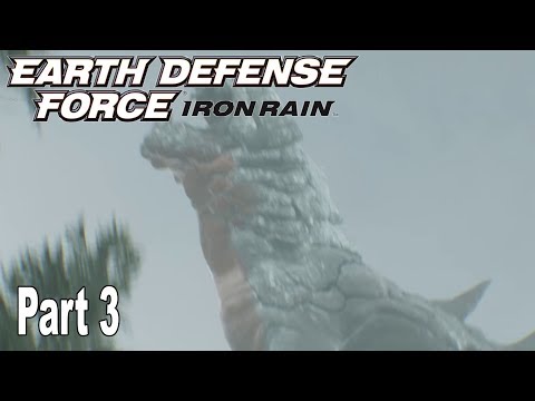 Earth Defense Force: Iron Rain - Story Walkthrough Part 3 No Commentary [HD 1080P]