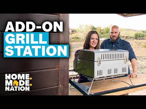 Tiny House Nation: Add-On Grill Station (S3, E11) | Home.Made.Nation