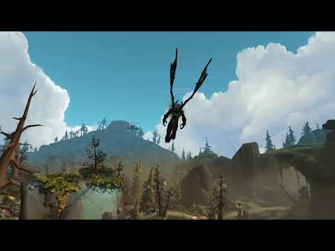 WoW Demon Hunter Flying