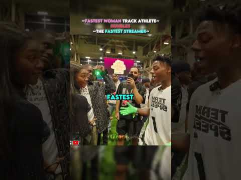 Sha'Carri Richardson RACE IShowSpeed 🥶